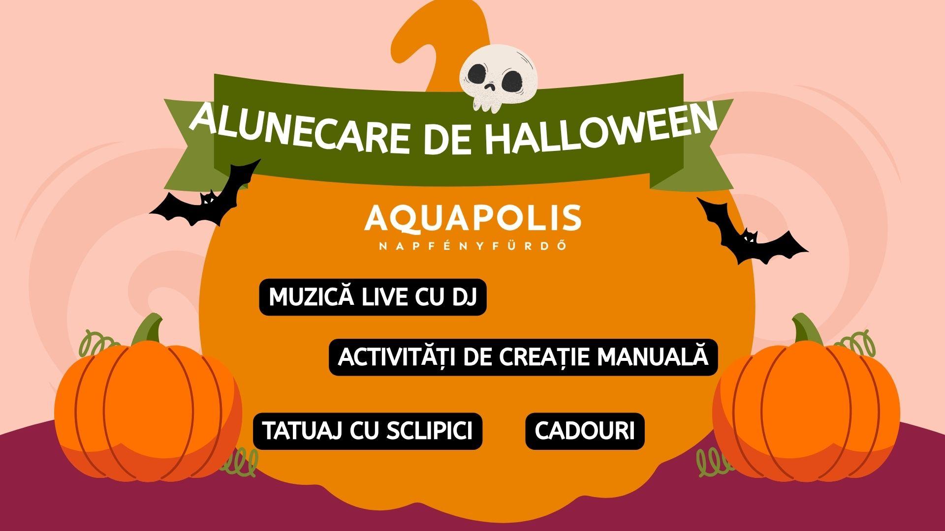 Alunecare de Halloween la Aquapolis