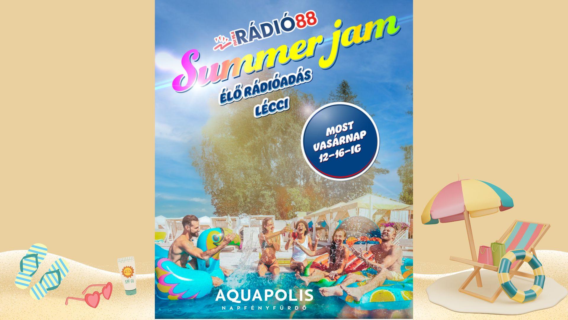 ☀️ NYÁR, NAPSÜTÉS, RÁDIÓ 88 - ÉLŐBEN A STRANDRÓL! 🎤